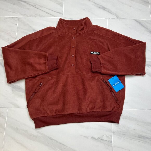 Columbia Women's Wintertrainer Fleece Pullover AL7426-681 size XL - Picture 1 of 5